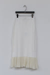 SWAYING/KNIT Cloud Skirt SW212XZ08 White PS33